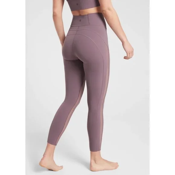 NEW ATHLETA Formation 7/8 Tight Leggings Volcanic Violet - Picture 4 of 4